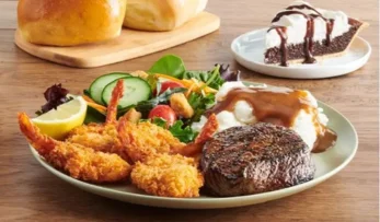 Sirloin Steak & Butterfly Shrimp Combo